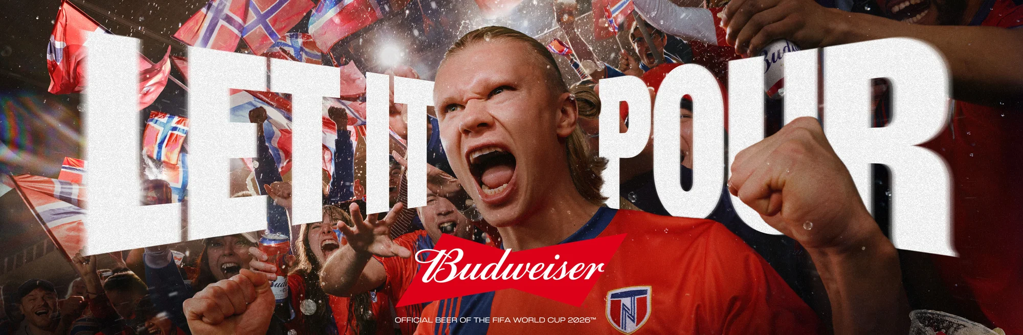 Budweiser builds a global platform for the FIFA World Cup 2026 through the campaign  Let It Pour